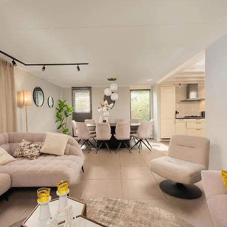 Luxe 12-persoons Groepsvilla - Gelijkvloers Met Tuin & Loungeset